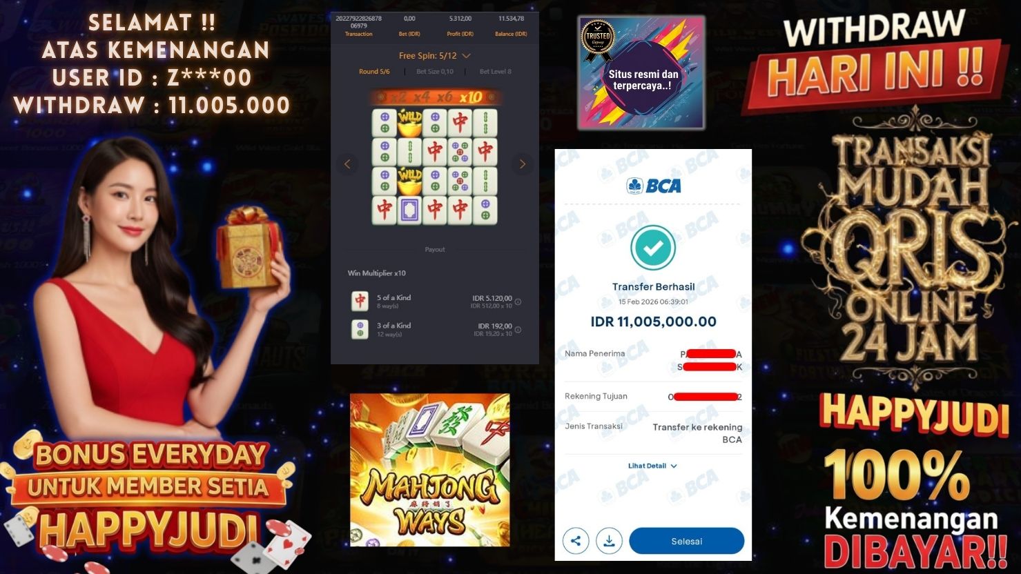 HAPPYJUDI JACKPOT SLOT MAHJONG WAYS